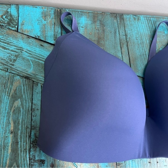 Knix Wingwoman Blue Bra Size 8+ 42E, 40F, 42F - Picture 4 of 10